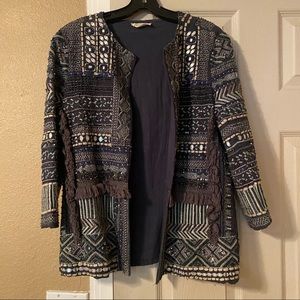Zara Embroidered & Beaded Jacket